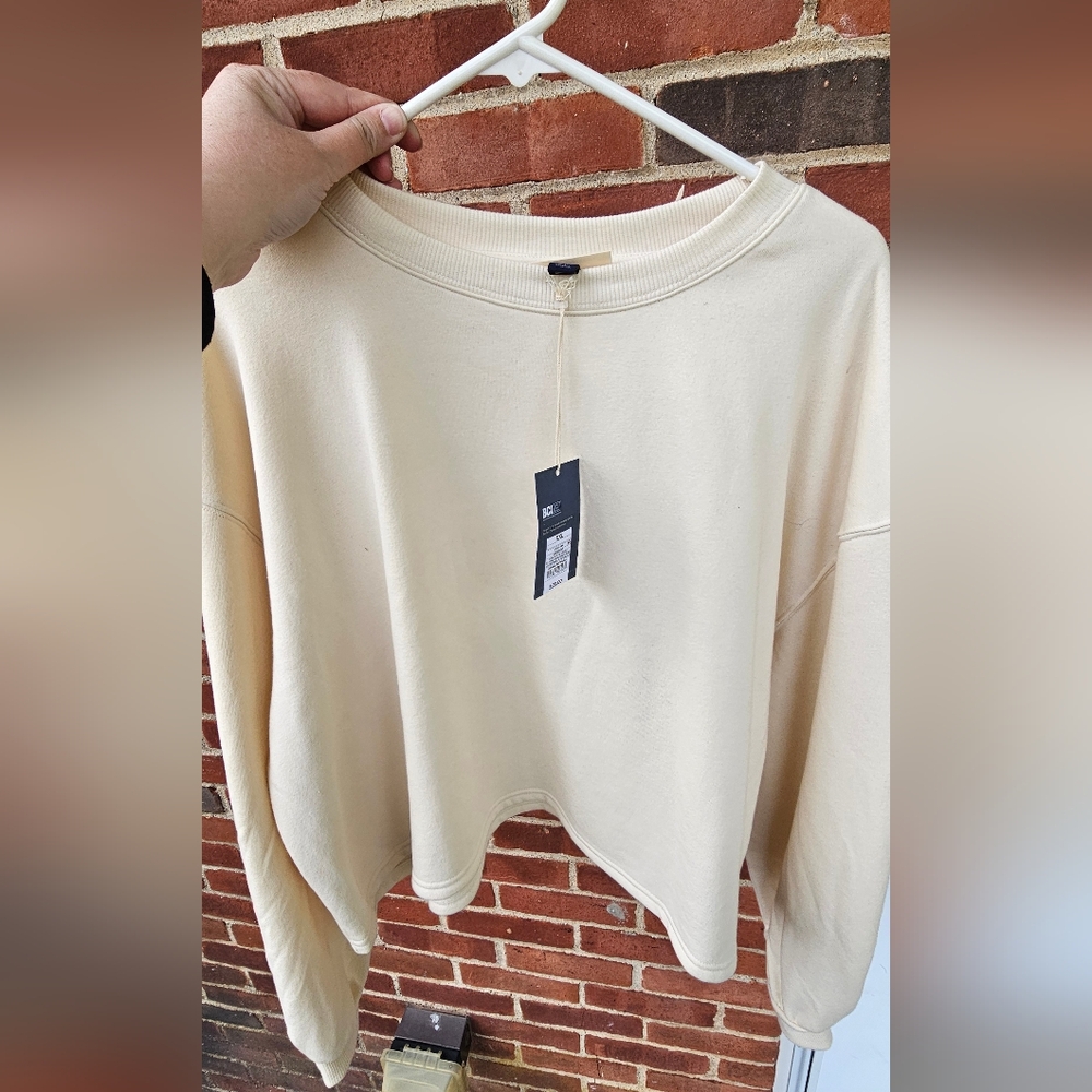 BRWT target cropped sweatshirt